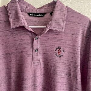 Travis Mathew Purple Harbour Town Golf Links Polo L